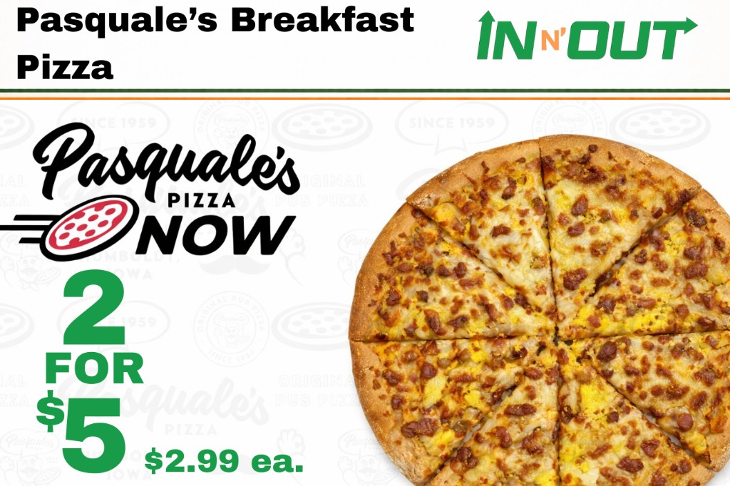 Pasquale's Breakfast Pizza